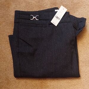New York & Company Black Pants With Speckles